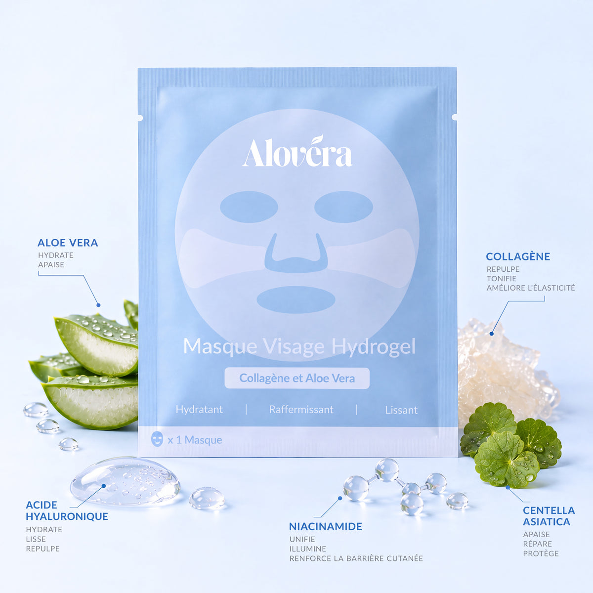 Masque Visage Hydrogel